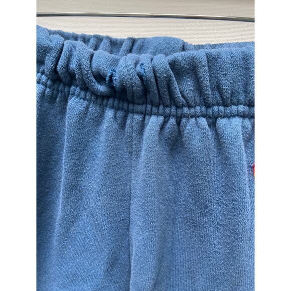 Aviator Nation Blue Joggers sweatpants with velvet colored stripes M - Picture 3 of 11